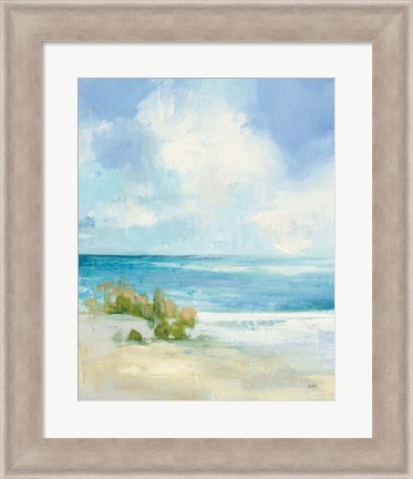 Framed Wind and Waves II Print