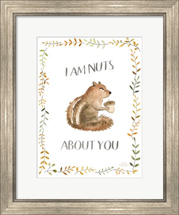 Framed Woodland Whimsy IX Print