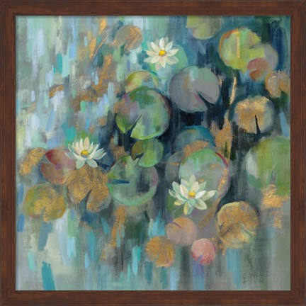 Framed Magic Lily Pond Print