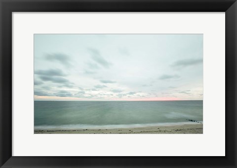 Framed Marthas Vineyard Beach I Print