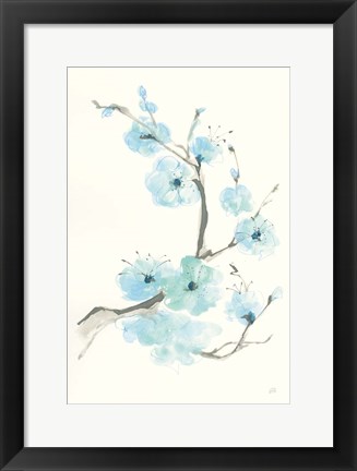 Framed Tinted Branch III Print