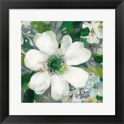 Framed Anemone and Friends V Print