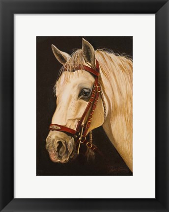 Framed Horse Print