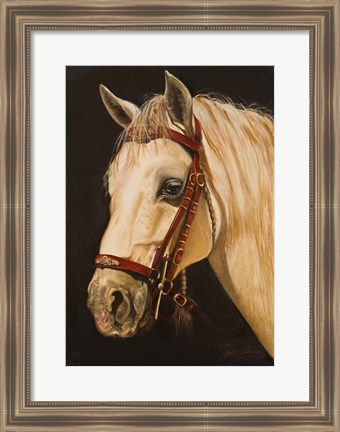 Framed Horse Print