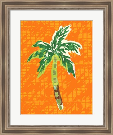 Framed Cool Palm II Print