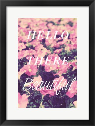 Framed Hello There Print