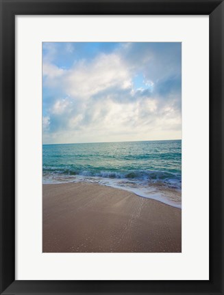 Framed Cool Beach Vertical Print