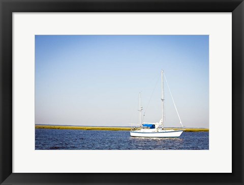 Framed Resting Sails Print