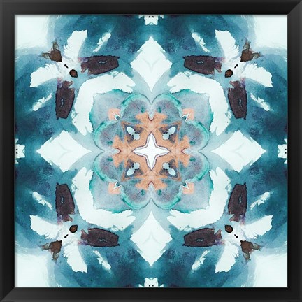 Framed Kaleidoscope I Print