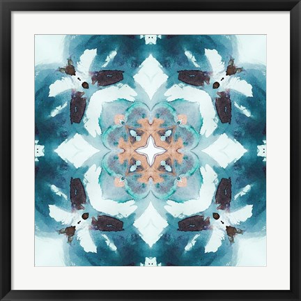 Framed Kaleidoscope I Print