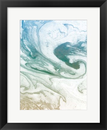 Framed Deep Waves Print