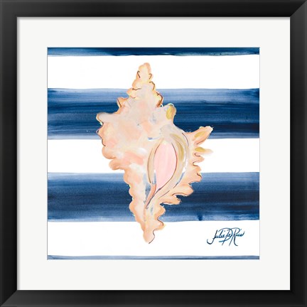 Framed Nautical Shell II Print