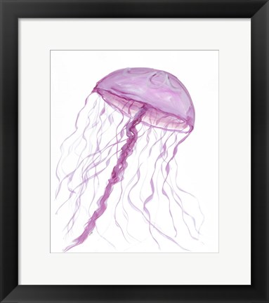 Framed Jellyfish II Print