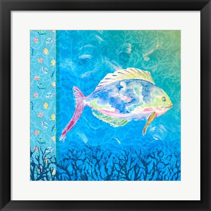 Framed Under the Sea I Print