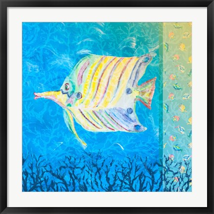 Framed Under the Sea IV Print