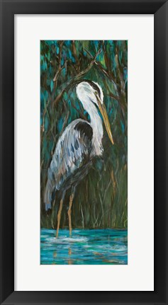 Framed Majestic Heron Print