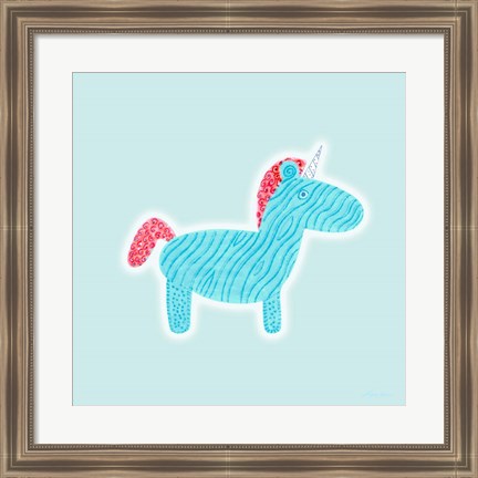 Framed Unicorn Love Print