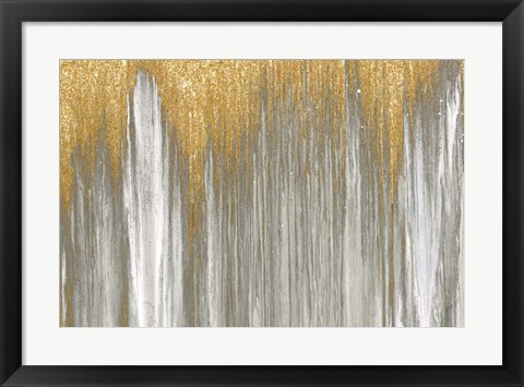 Framed Gold Falls Print