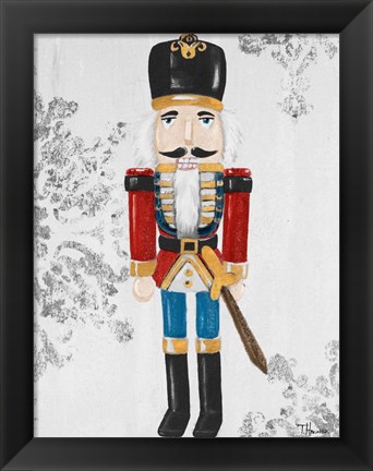 Framed Elegant Nutcracker II Print