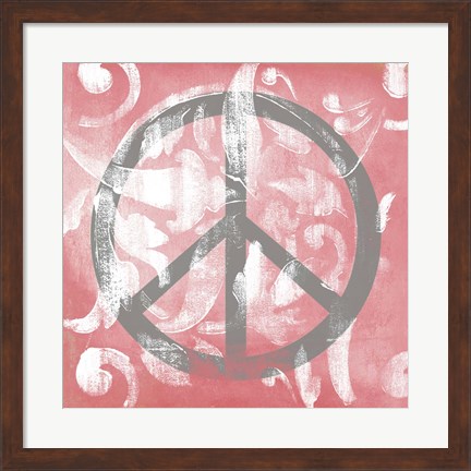 Framed Peace Print