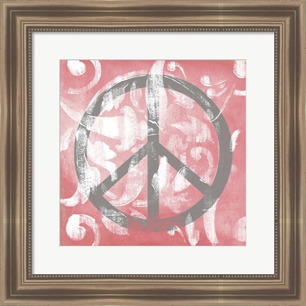 Framed Peace Print