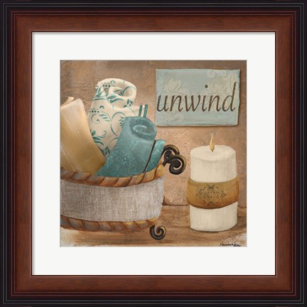 Framed Unwind Print