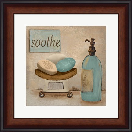 Framed Soothe Print