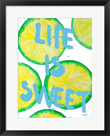 Framed Fresh &amp; Sweet II Print