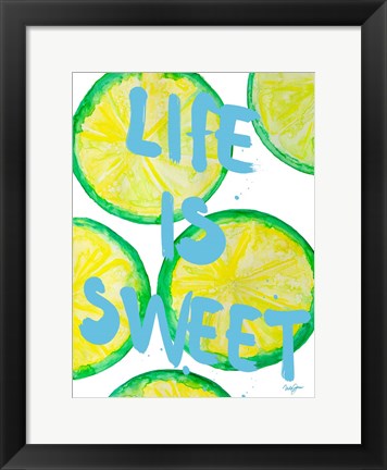 Framed Fresh &amp; Sweet II Print