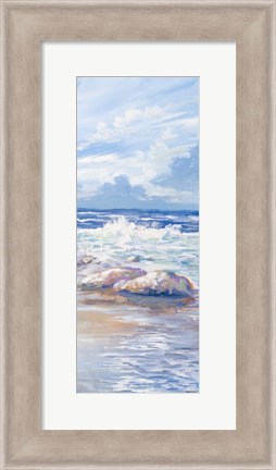 Framed Beach Panel II Print