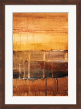 Framed Autumn Glows I Print