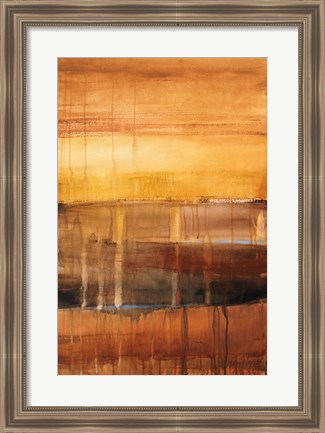 Framed Autumn Glows I Print