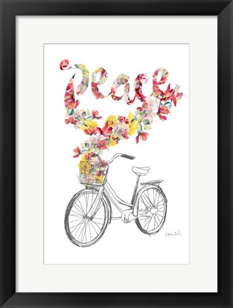 Framed Love &amp; Peace II Print