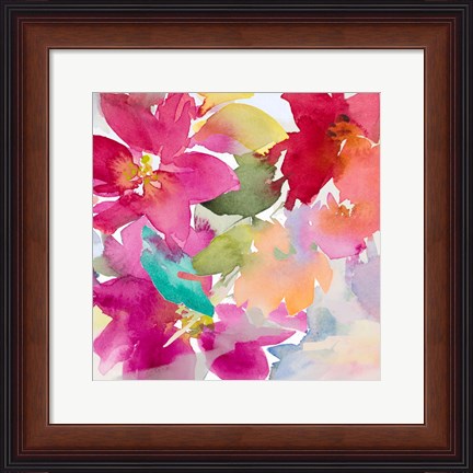 Framed Summer Shades I Print