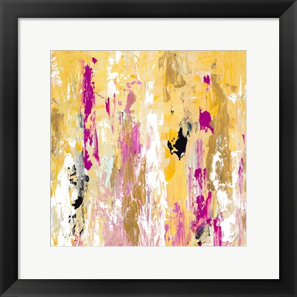 Framed Parisian Chic Abstract II Print