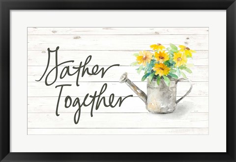 Framed Gather Together Print