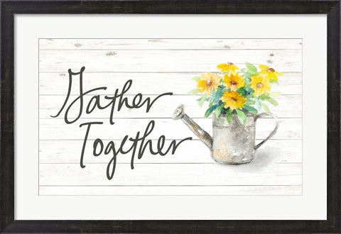 Framed Gather Together Print