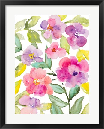 Framed Fragrant Shadow of Spring Print