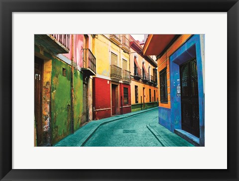 Framed Granada, Spain Print