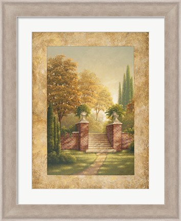 Framed Autumn Light I Print