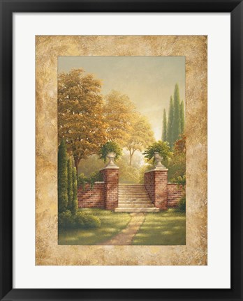 Framed Autumn Light I Print