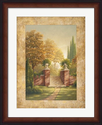 Framed Autumn Light I Print