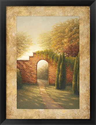 Framed Autumn Light II Print