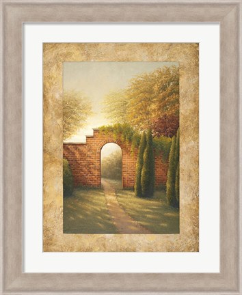 Framed Autumn Light II Print