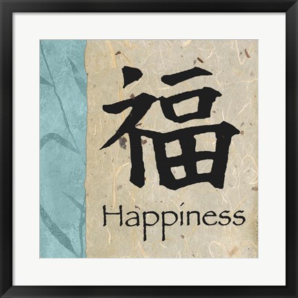 Framed Happiness Print