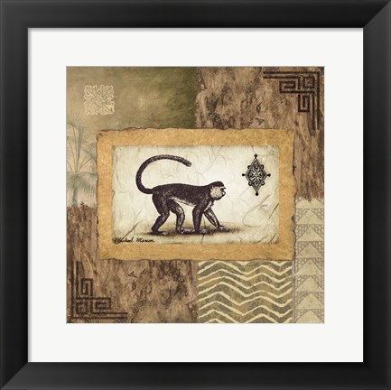 Framed Ashanti Motifs II Print