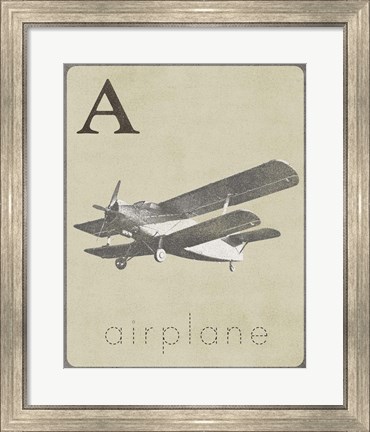 Framed is for Airplane Print