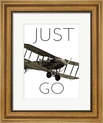 Framed Vintage Airplanes I Print