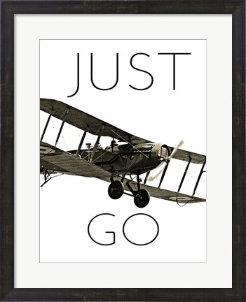 Framed Vintage Airplanes I Print