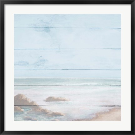 Framed Atlantic Coast I Print